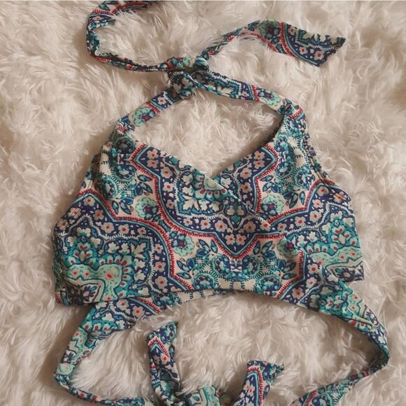 ATHLETA Wrap bikini top Size 32 B C - Picture 1 of 8